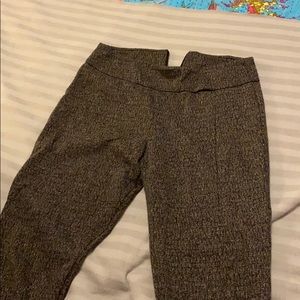Cardigan style work pants